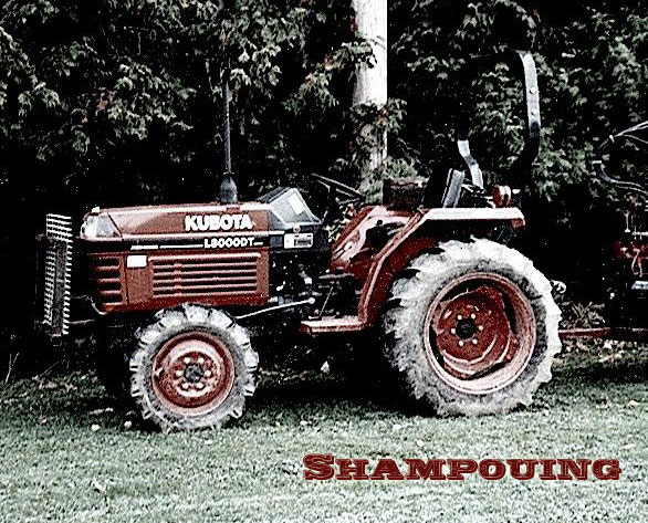 Shampouing Tracteur